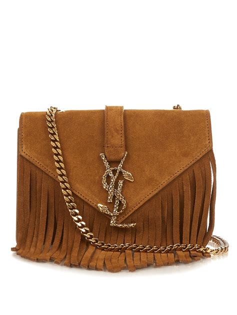 yves saint laurent bags brown